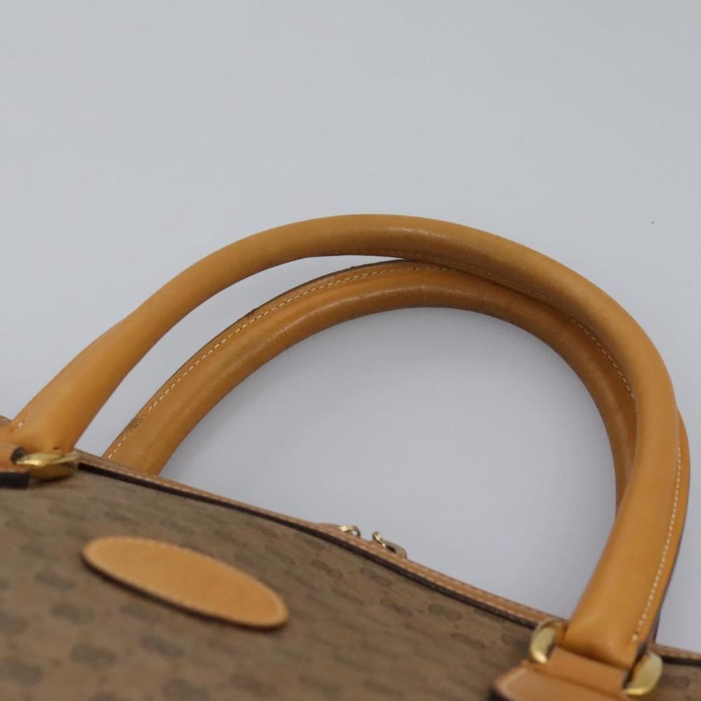 GUCCI Micro GG Supreme Hand Bag PVC 2way Beige Gold 002 123 0033 Auth 118246 - Picture 14 of 16